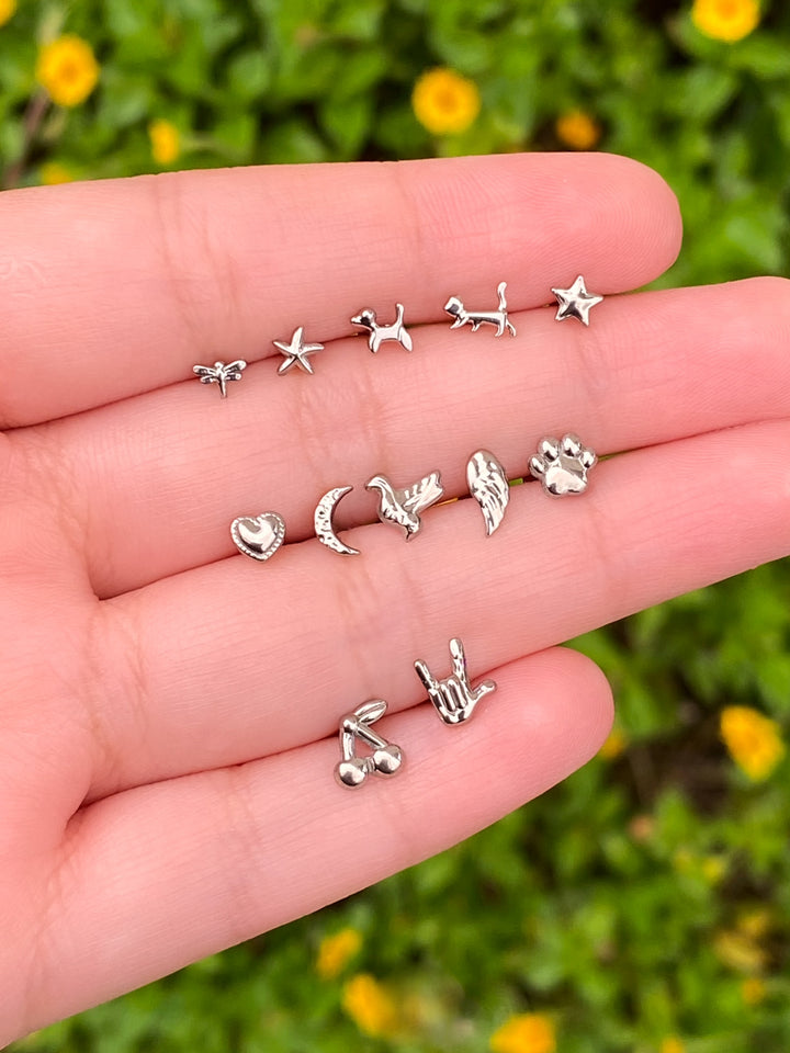 Aretes Primera Perforacion Titanio