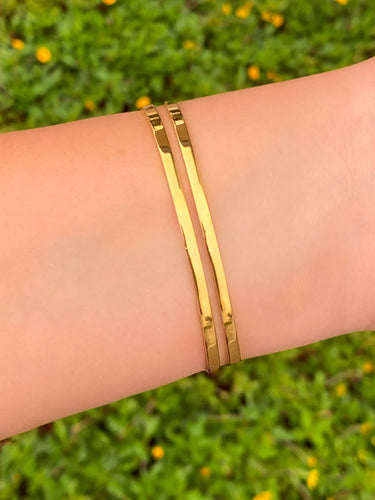 Brazalete Doble Linea Abierto