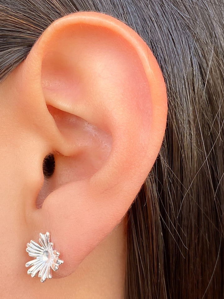 Par Arete Flor Combinado 2 en 1