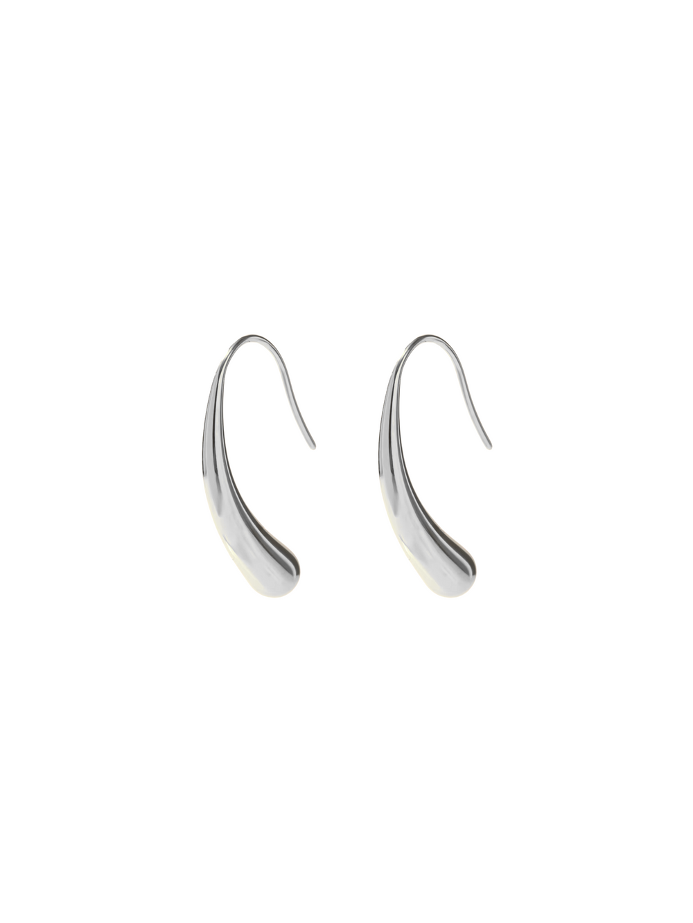 Par Arete Forma Gota Irregular Colgante