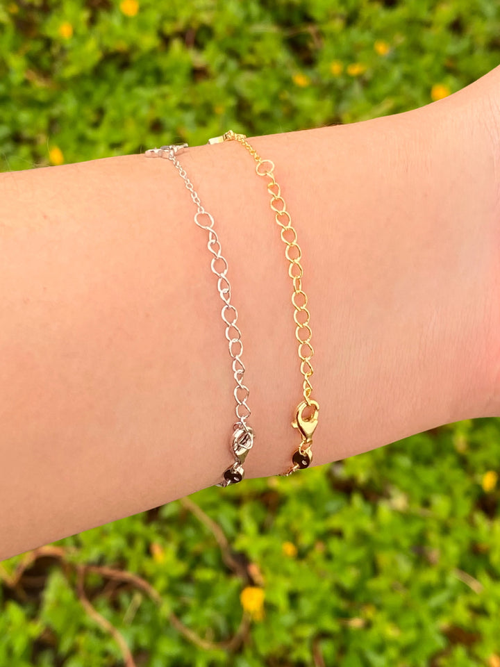 Pulsera Flores Cuatro Petalos