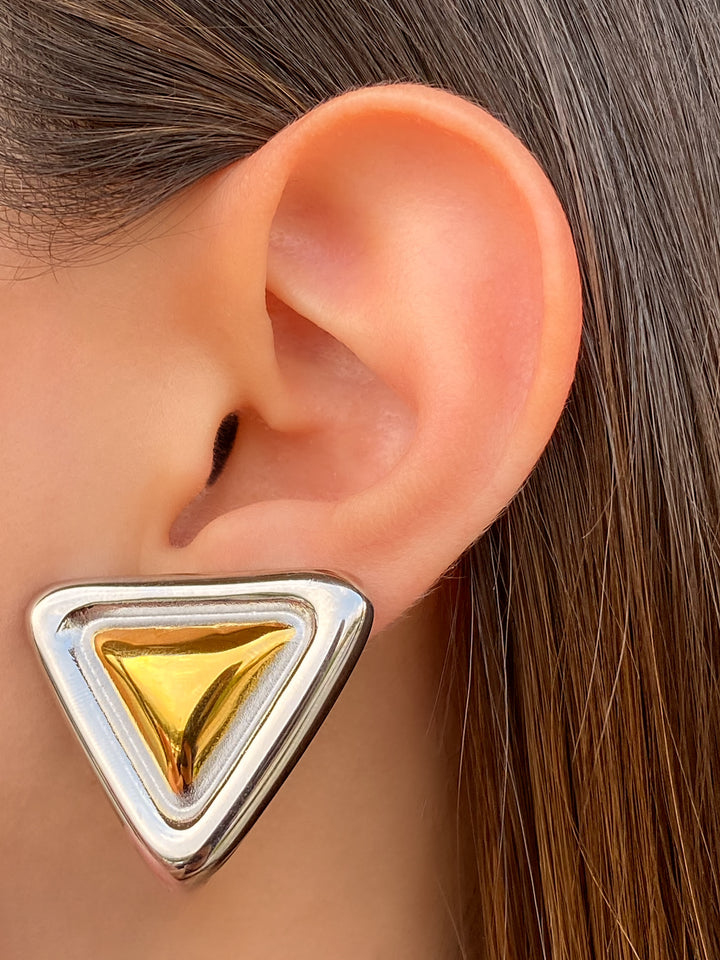 Par Arete Triangulo Chunky