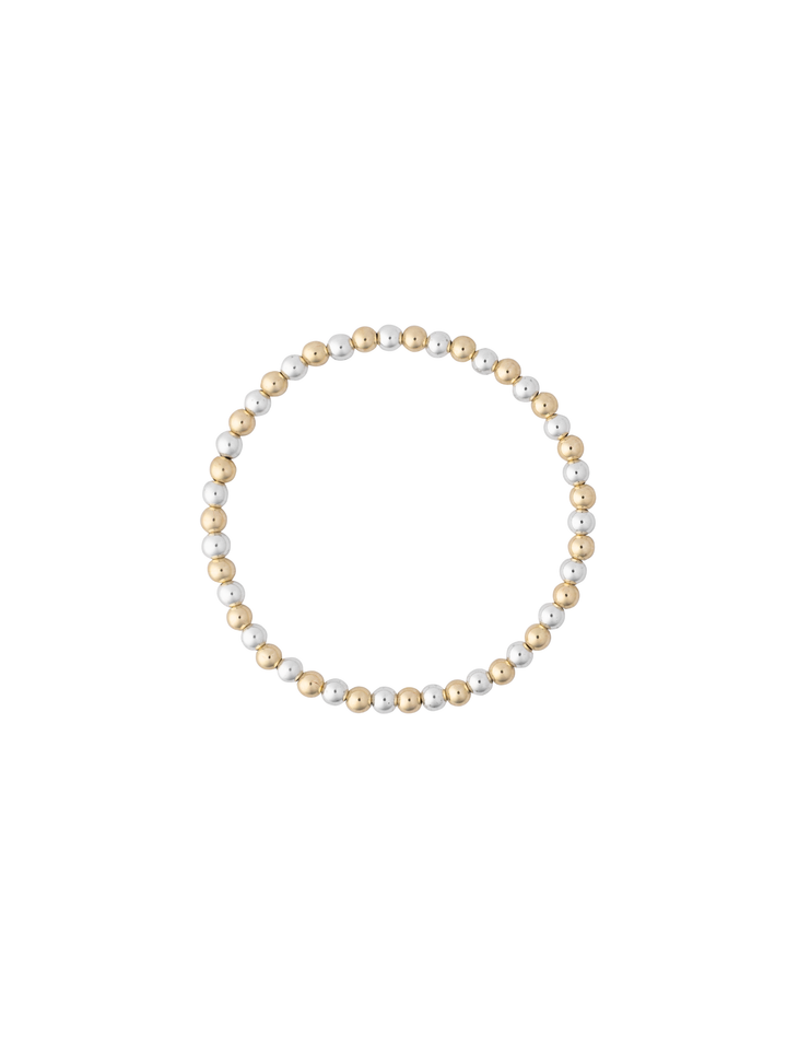 Pulseras Bolitas Combinadas Gold Filled