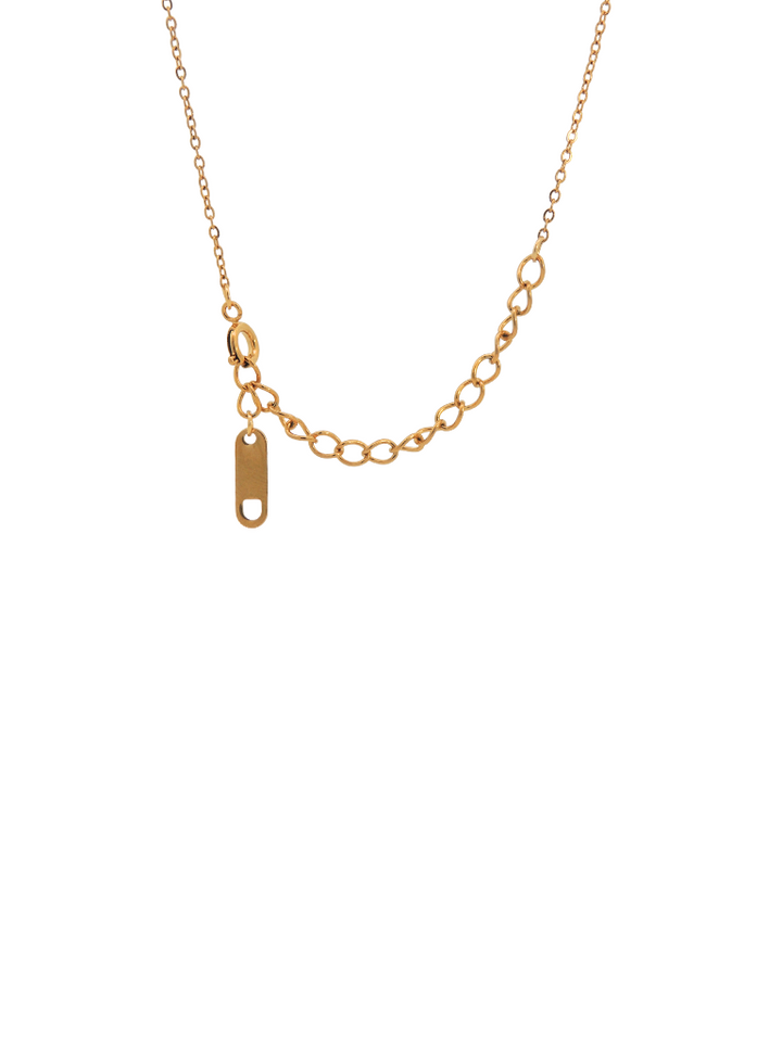 Collar Con Flor Zirconias