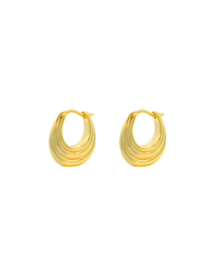 Par Arracada Triple Borde