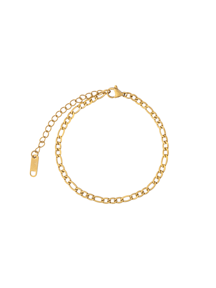 Pulsera Eslabon Figaro 3 mm