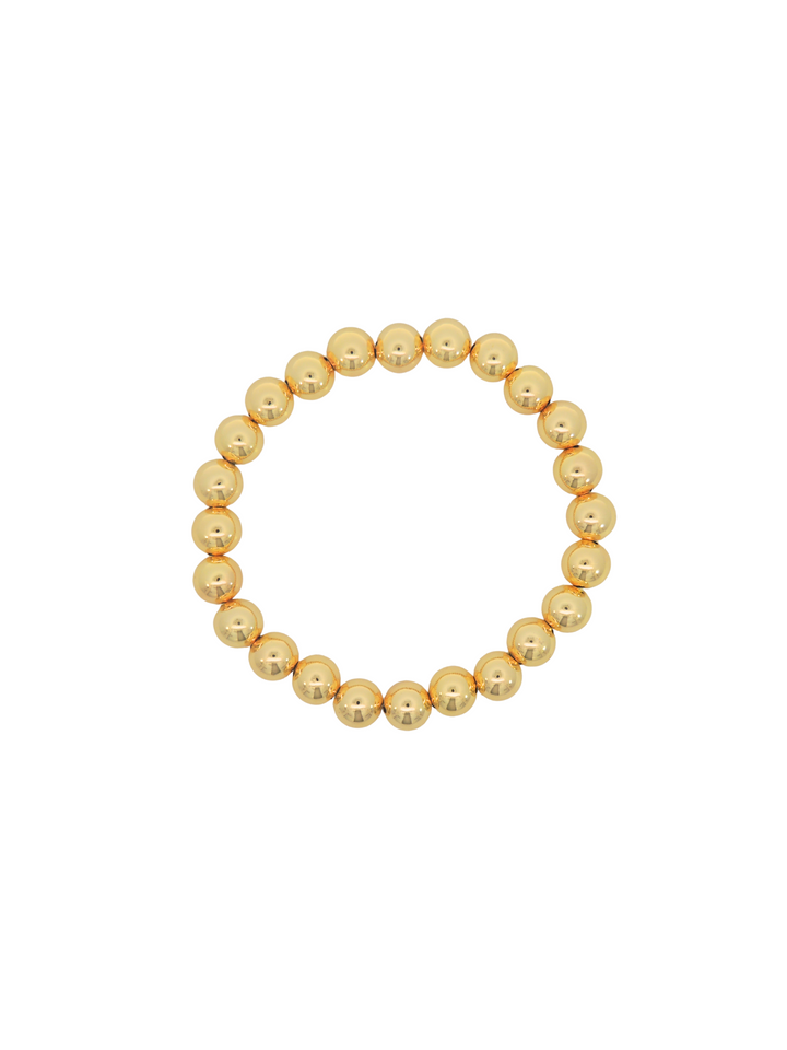 Pulsera Bolitas Doradas