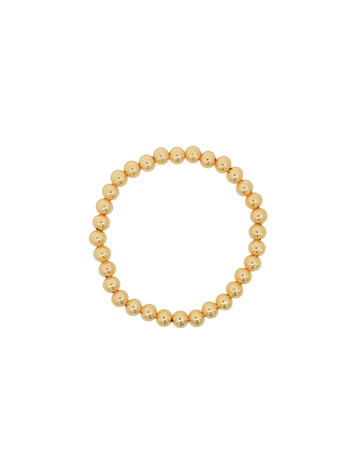 Pulsera Bolitas Doradas