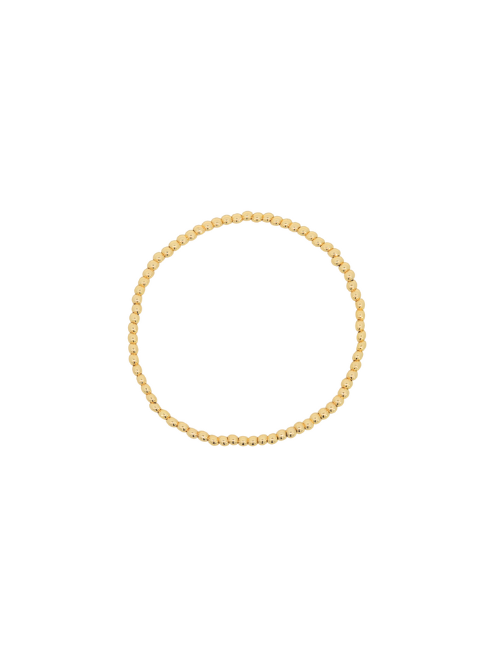 Pulsera Bolitas Doradas