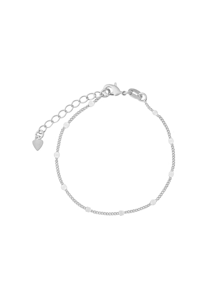 Pulsera Con Circulos Planchados