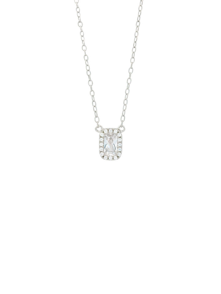 Collar Baguette con Zirconias