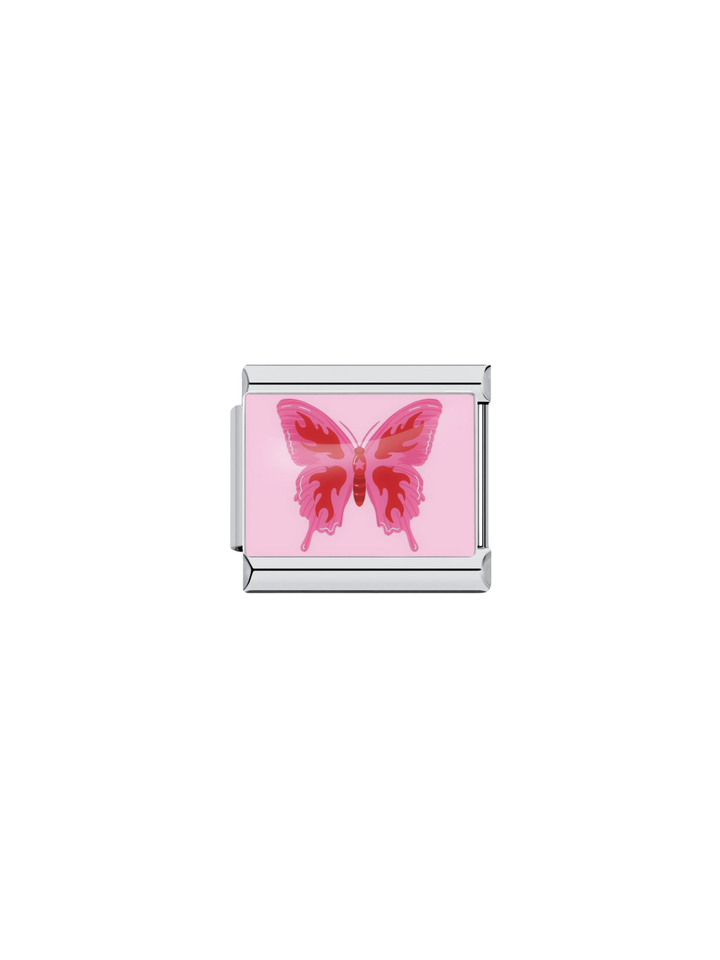 Charm Mariposa Rosa