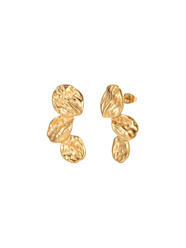 Par Arete Triple Circulo Irregular