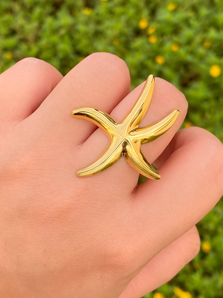 Anillo Estrella De Mar