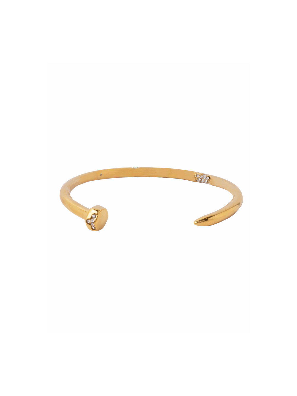 Brazalete Clavo Con Zirconias