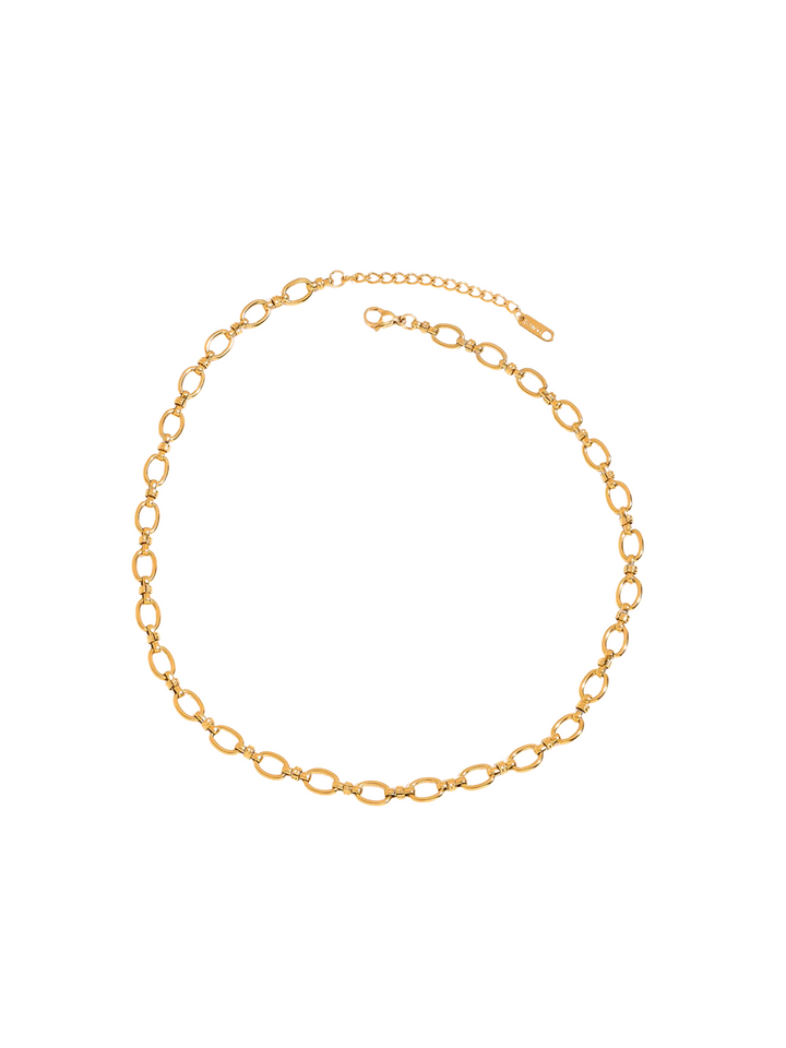 Collar Eslabones Ovalados
