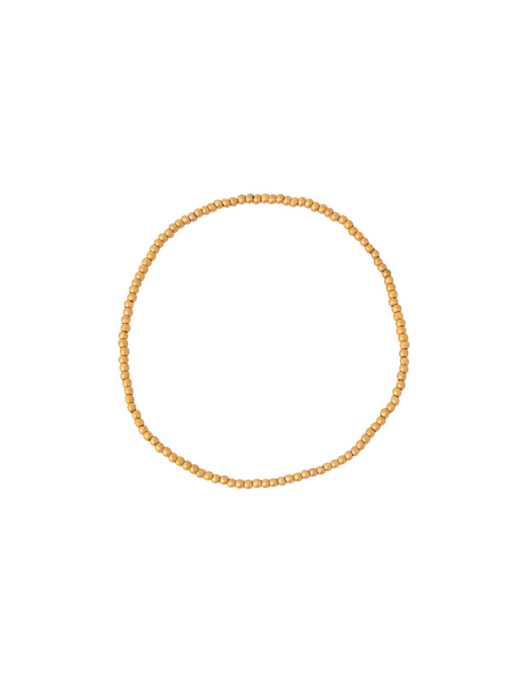 Pulsera Bolitas Doradas