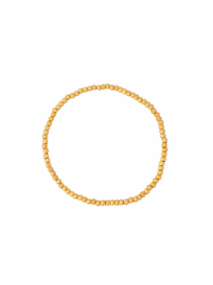 Pulsera Bolitas Doradas