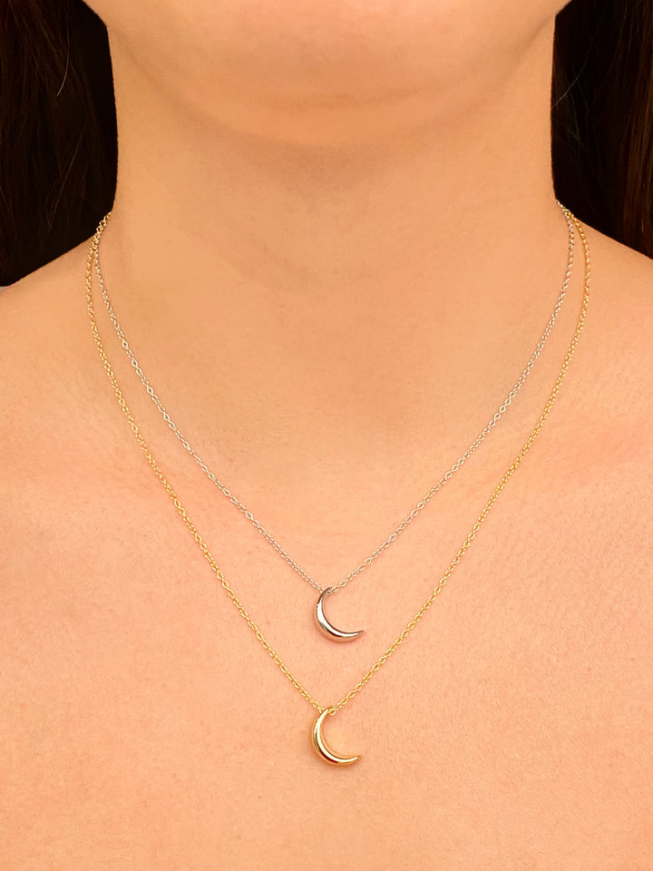 Collar Dije Luna 13 mm