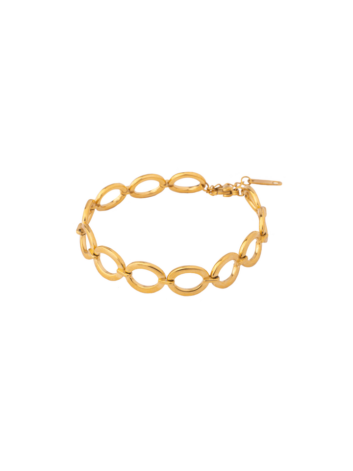 Pulsera Ovalos Rigidos