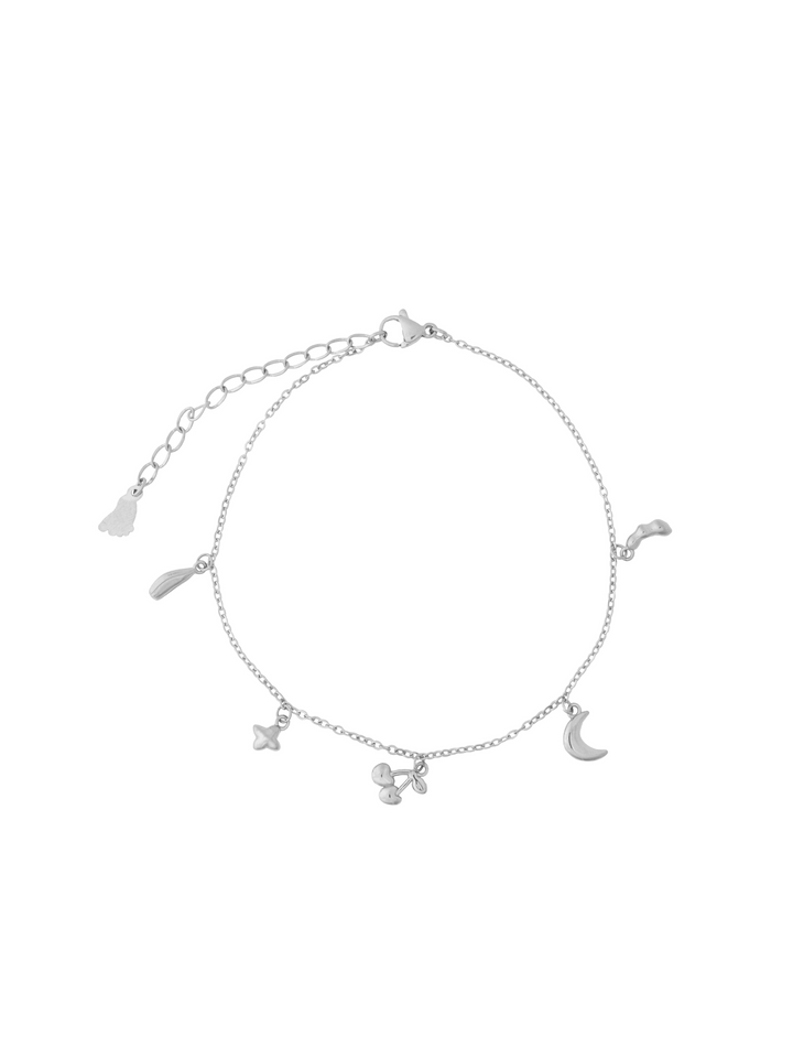 Tobillera Dijes Cereza, Luna