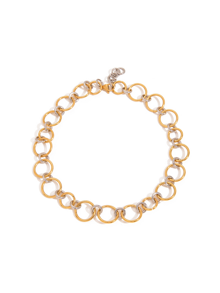 Collar Circulos Combinados