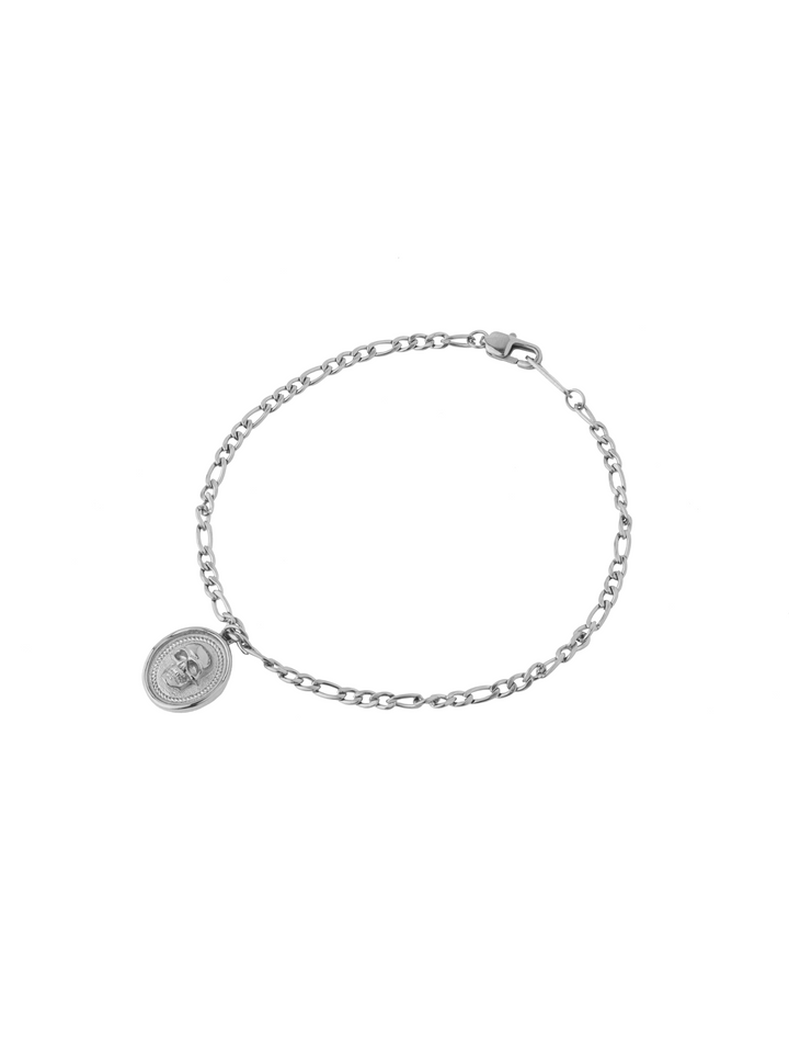 Pulsera Con Dije Calavera