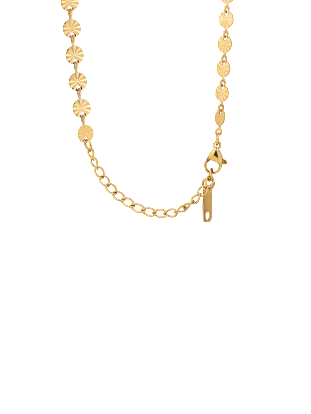 Collar Circulos Con Textura