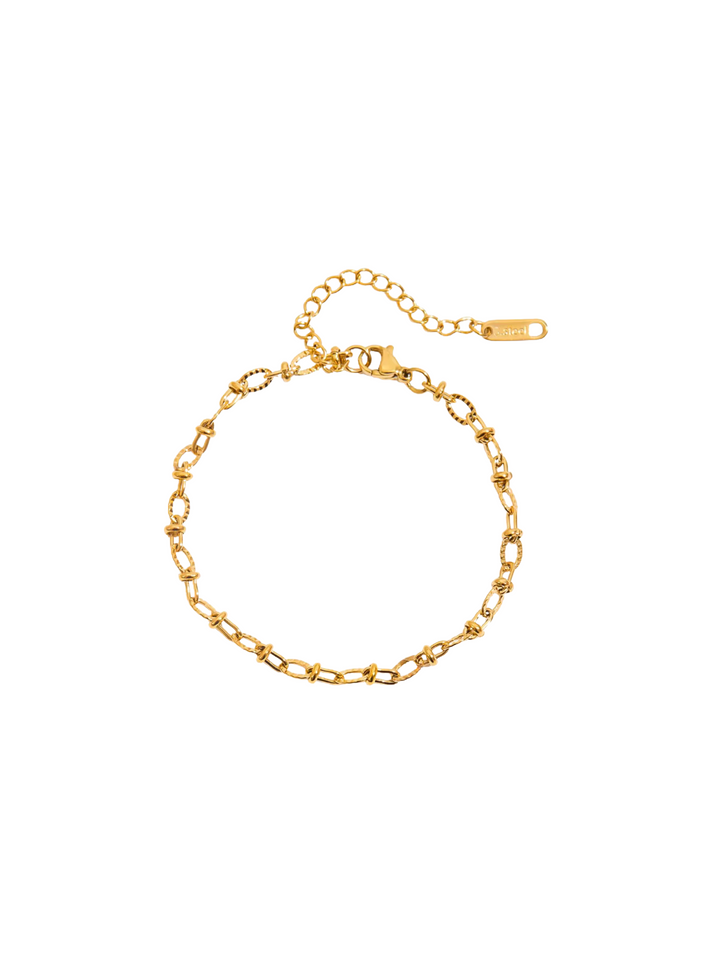 Pulsera Eslabones Ovalados Enlazados