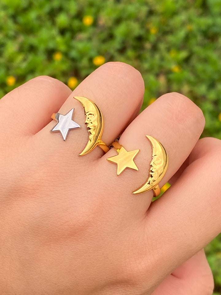 Anillo Estrella y Luna