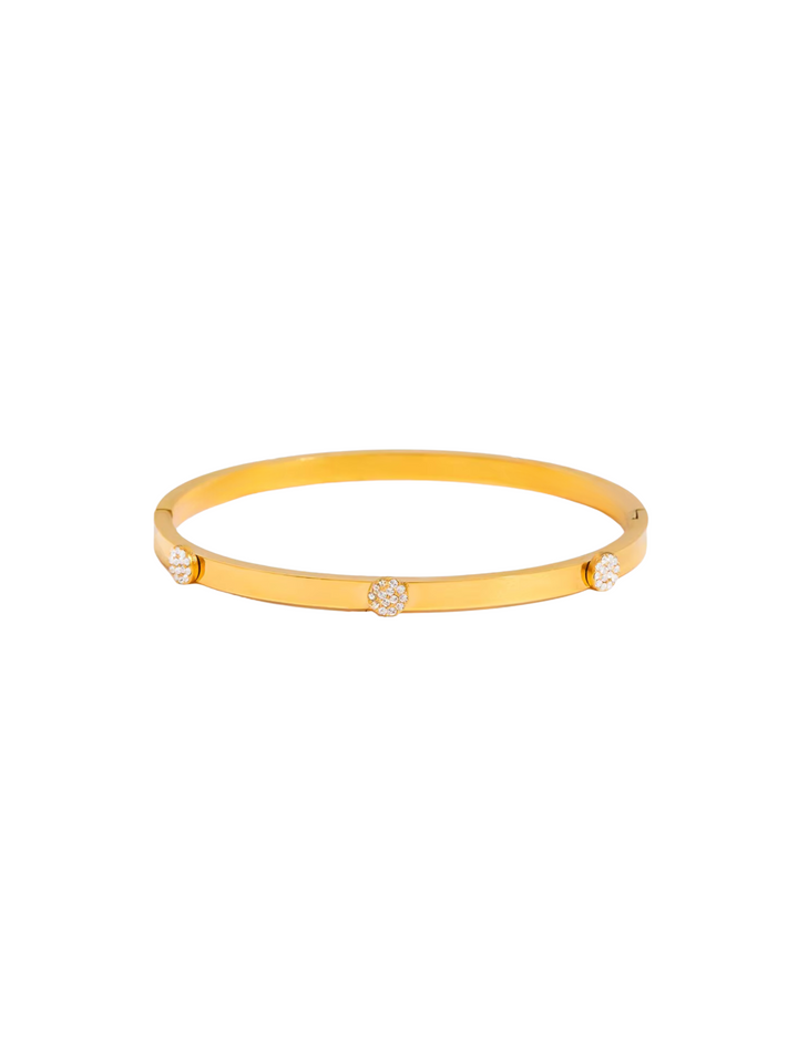 Brazalete Tres Zirconias