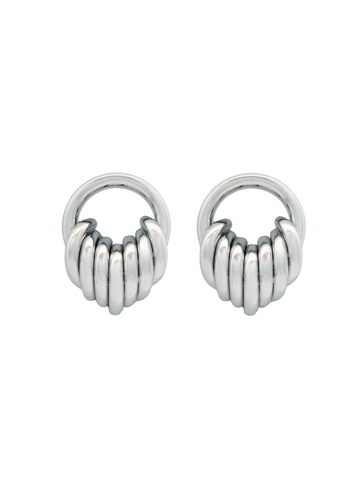 Par Arete Circulo Con Aros