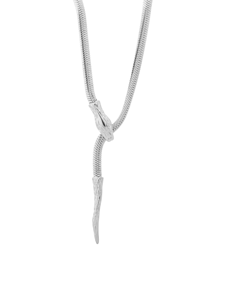 Collar Planchado Serpiente Deslizable