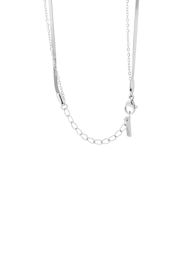 Collar Doble Planchado Con Croissant