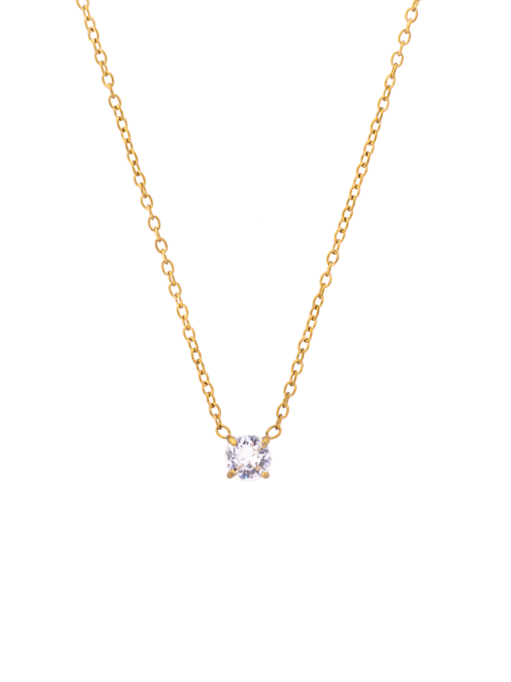 Collar Con Dije Zirconia