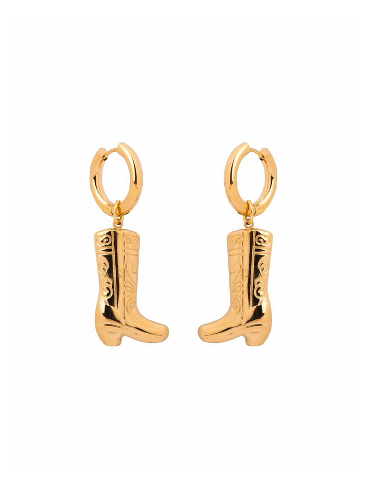 Par Arracadas Con Botas