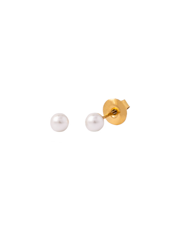 Par Arete Mini Perla 3 mm