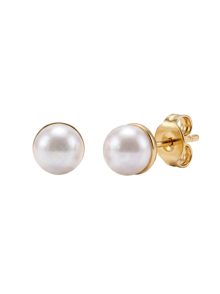 Par Arete Mini Perla 6 mm