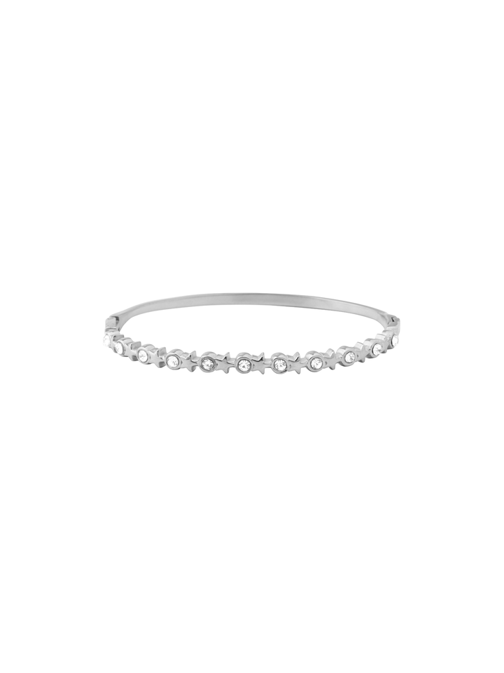 Brazalete Estrellas y Zirconias Intercalados