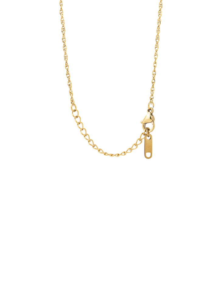 Collar Dije Mano Con Circulo Zirconias
