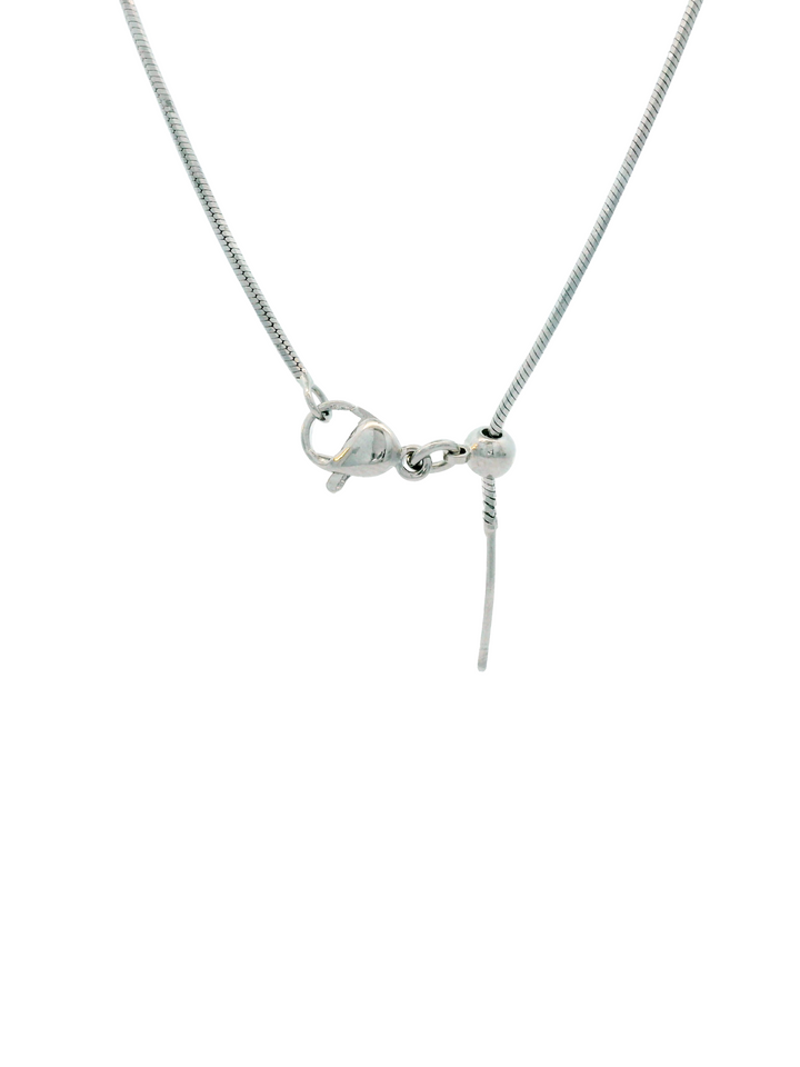 Collar Inicial J Bubble Con Zirconia
