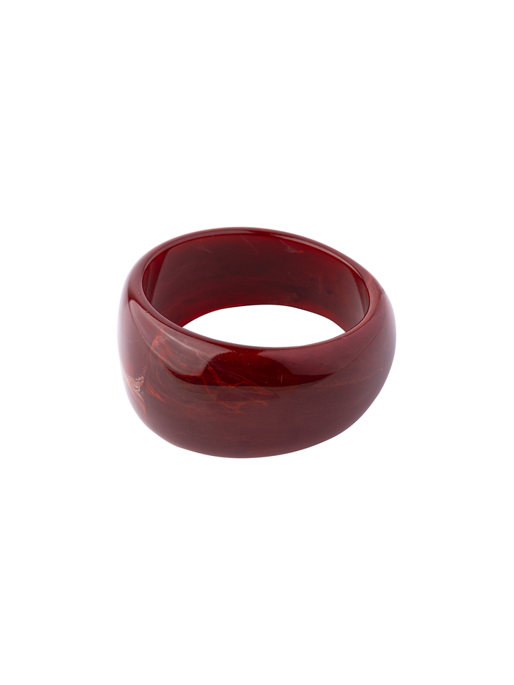 Brazalete Grueso Cerrado Vino