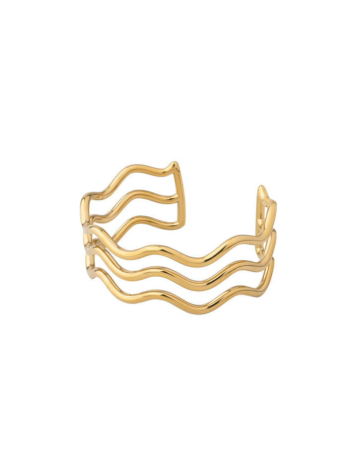 Brazalete Triple Ondulado