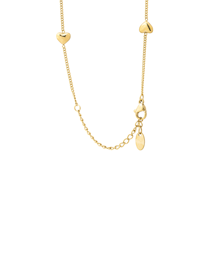 Choker Corazones Lisos