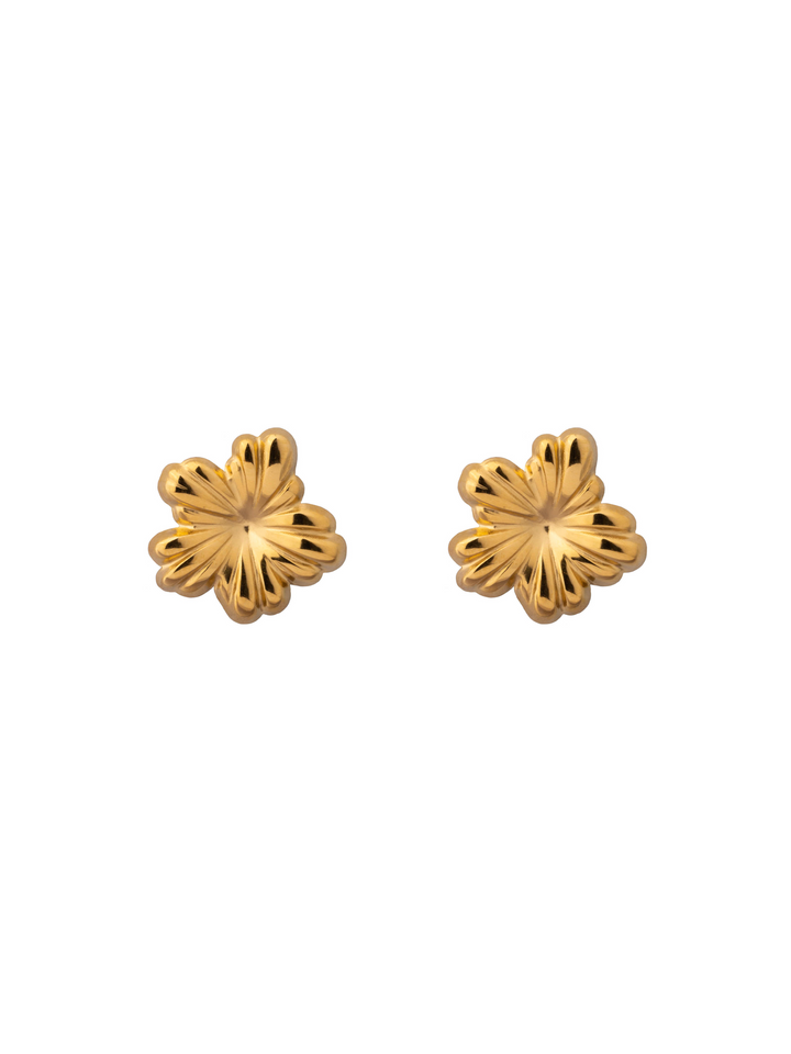 Par Arete Flor Combinada 2 en 1