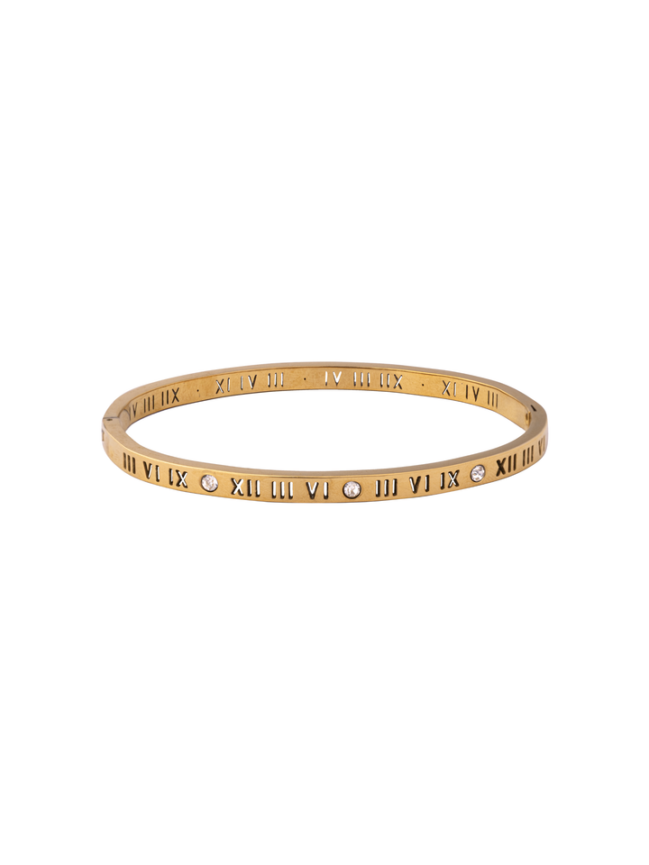 Brazalete Numeros Romanos Y Zirconias