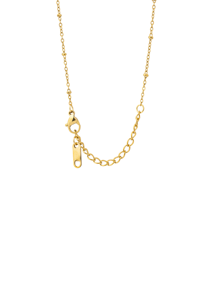 Collar Con Dijes Piedras Naturales