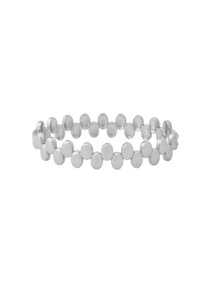 Brazalete Ovalos Zig Zag