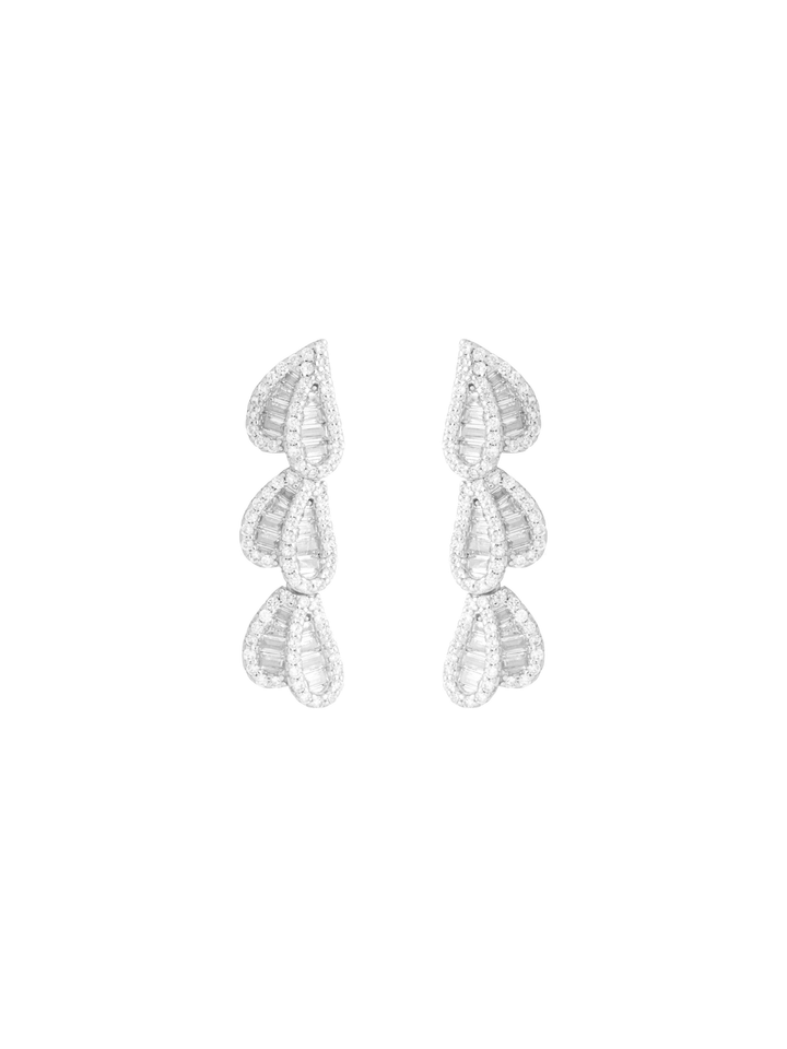 Par Arete Con Triple Gota