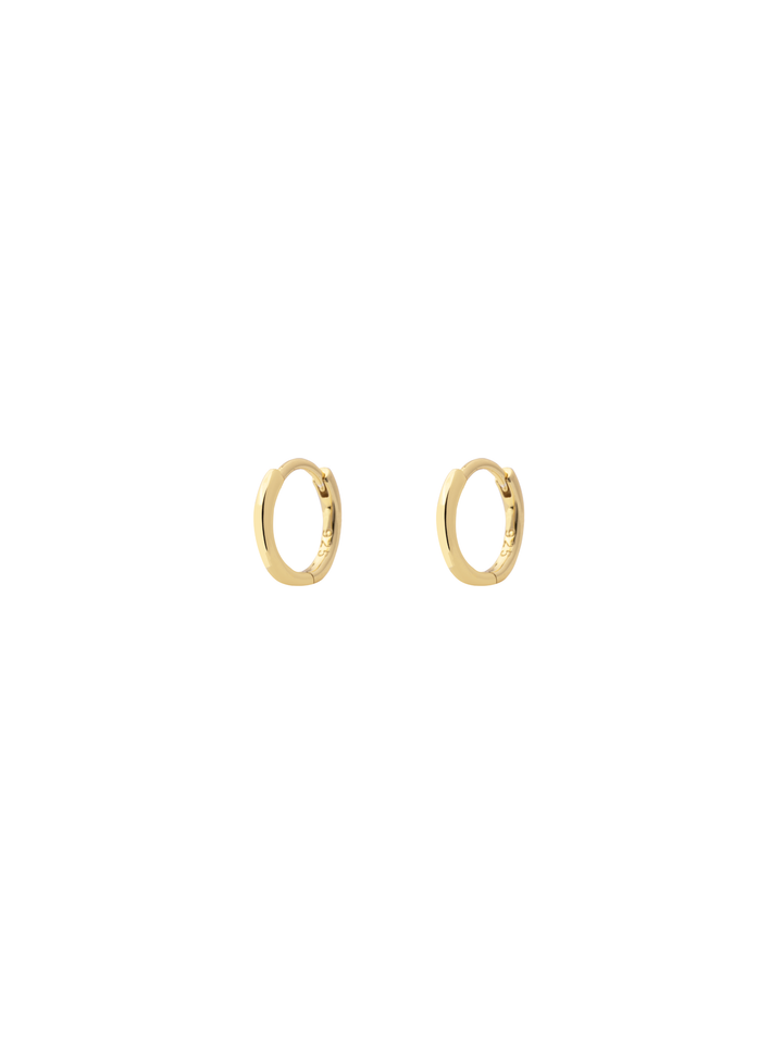 Par Arracada Con Argollas Zirconias